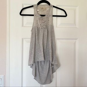 Grey Hollister Blouse